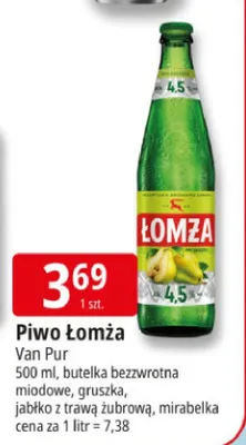 Piwo Łomża promocja w Leclerc