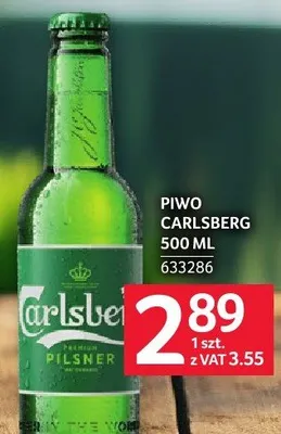 Piwo Carlsberg 500 ml promocja w Selgros