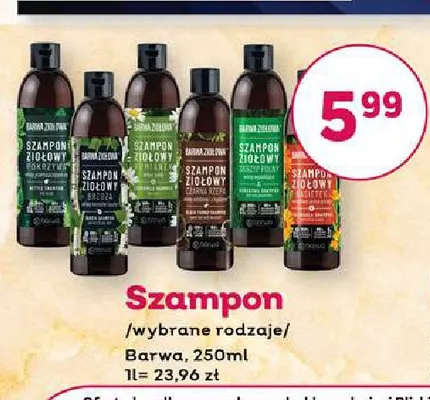 Szampon Barwa promocja w Bliski