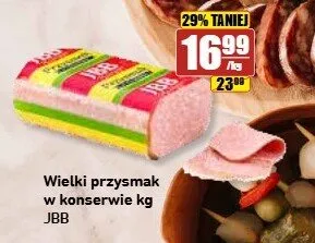 Wielki przysmak w konserwie JBB promocja w API Market