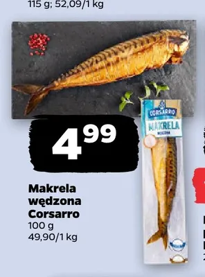 Makrela wędzona Corsarro promocja w Netto