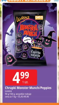 Chrupki Monster Munch Lorenz promocja w Leclerc