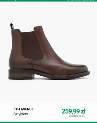 Sztyblety 5th Avenue promocja w Deichmann