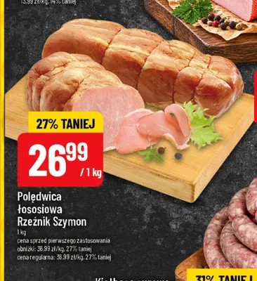 Polędwica łososiowa Rzeźnik Szymon promocja w POLOmarket