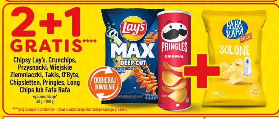 Chipsy Max Deep-Cut promocja w POLOmarket