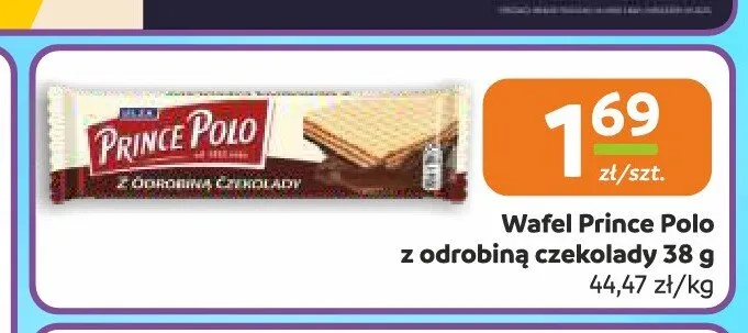 Wafel Prince Polo z odrobiną czekolady promocja w Gama