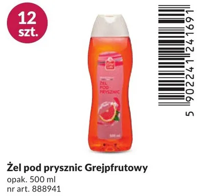 Żel pod prysznic Grejpfrutowy promocja w Makro