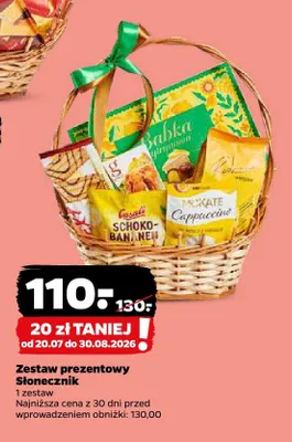 Zestaw prezentowy Słonecznik promocja w Netto