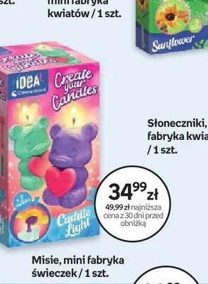 Misie mini fabryka świeczek promocja w Empik