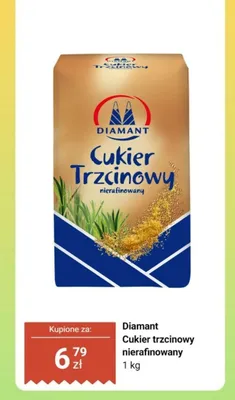 Cukier trzcinowy nierafinowany promocja w Dino