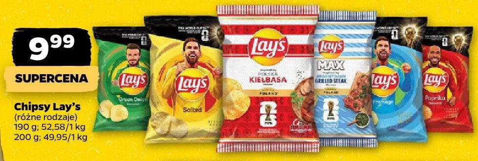 Chipsy Lay's Papryka promocja w Netto