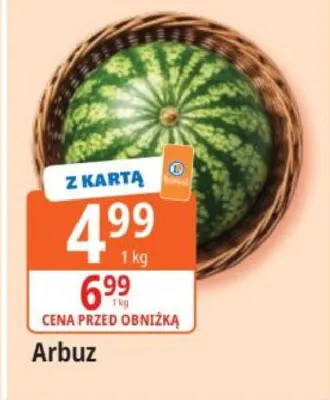 Arbuz promocja w Leclerc