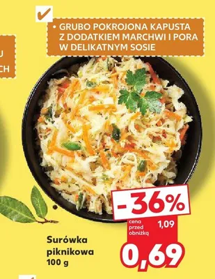 Surówka piknikowa promocja w Kaufland