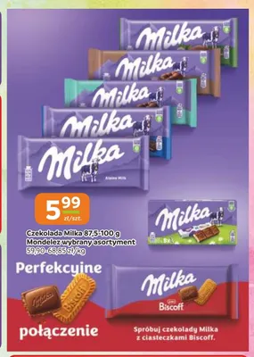 Czekolada Milka promocja w Gama