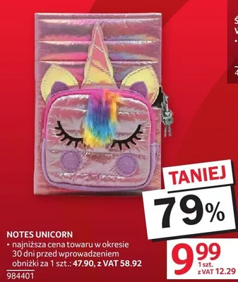 Notes Unicorn promocja w Selgros