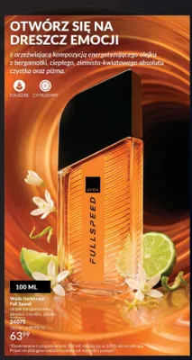 Woda toaletowa Avon Full Speed promocja w AVON