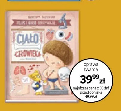 Książka Ciało człowieka oprawa twarda promocja w Empik