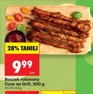 Boczek rolowany Czas na Grill promocja w Biedronka