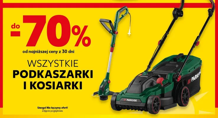 Kosiarka do trawy Parkside promocja w Kaufland