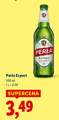 Piwo Export 500ml promocja w Lidl