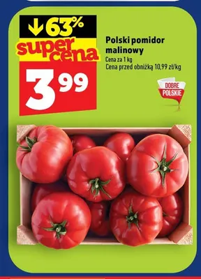 Polski pomidor malinowy promocja w TOPAZ