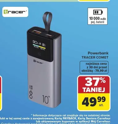 Powerbank Tracer Comet promocja w Carrefour