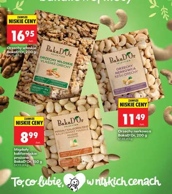 Orzechy włoskie promocja w Biedronka