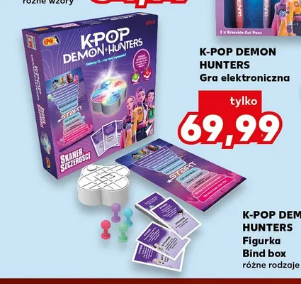 Gra elektroniczna K-Pop Demon Hunters promocja w Kaufland