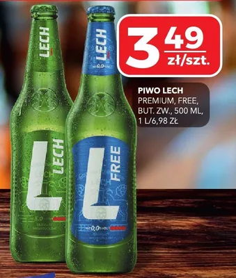 Piwo Lech Premium promocja w Top Market