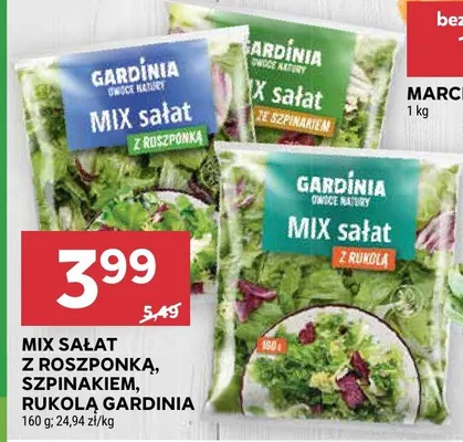 Mix sałat z roszponką promocja w Stokrotka
