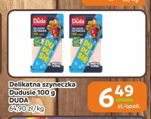 Delikatna szyneczka Dudusie Duda promocja w Społem Częstochowa