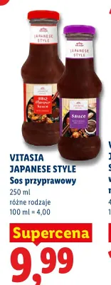 Sos przyprawowy Vitasia Japanese Style promocja w Lidl