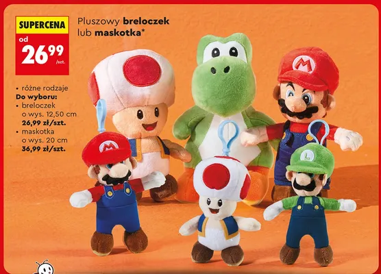 Pluszowy breloczek promocja w Biedronka