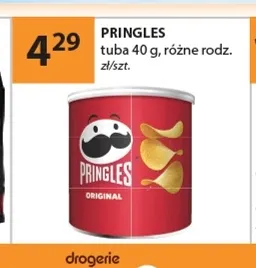 Chipsy Original Pringles promocja w Drogerie Laboo