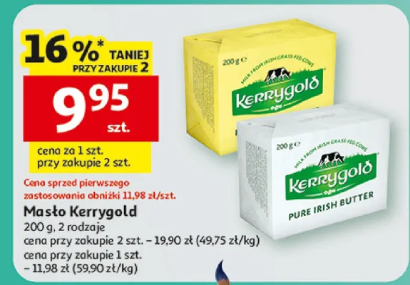 Masło Kerrygold promocja w Auchan
