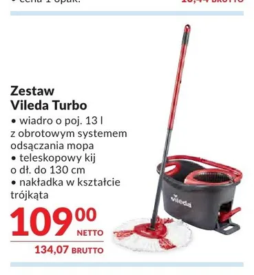 Zestaw Vileda Turbo promocja w Makro