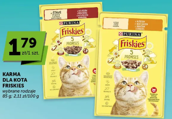 Karma dla kota wybrane rodzaje promocja w Groszek