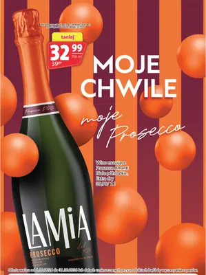 Wino musujące Prosecco Amanti białe półsłodkie promocja w Prim Market