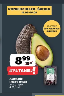 Awokado Ready to Eat promocja w Netto