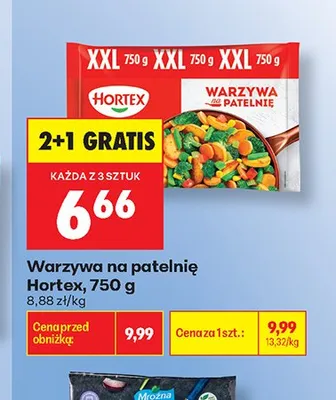 Warzywa na patelnię Hortex promocja w Biedronka