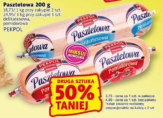 Pasztetowa pomidorowa promocja w Prim Market