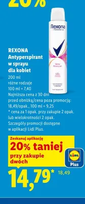 Antyperspirant w sprayu dla kobiet  promocja w Lidl