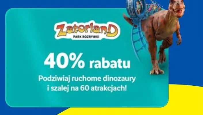 Bilet wstępu do Parku Rozrywki Zatorland promocja w Lidl