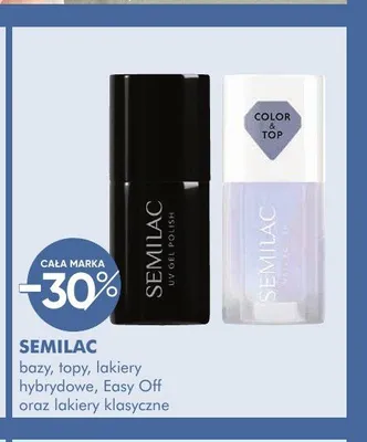 Lakier hybrydowy Semilac promocja w Super-Pharm