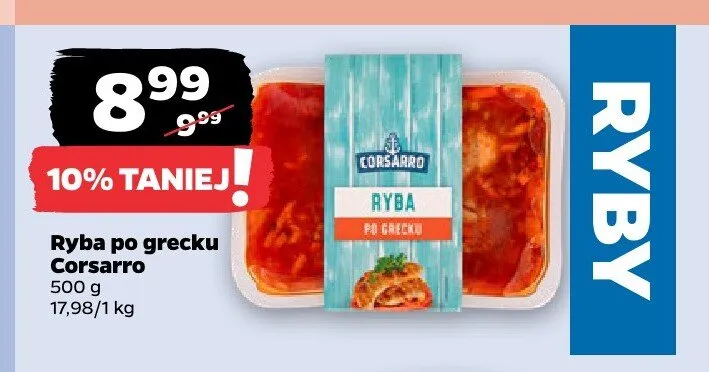 Ryba po grecku Corsarro promocja w Netto