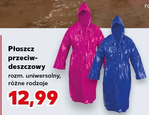 Płaszcz przeciwdeszczowy promocja w Kaufland