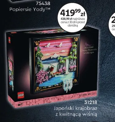 Klocki LEGO 31218 Japoński krajobraz z kwitnącą wiśnią promocja w Dzień Dziecka
