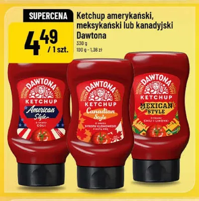 Ketchup meksykański Dawtona promocja w POLOmarket