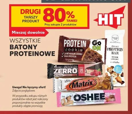 Batony proteinowe promocja w Kaufland
