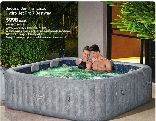 Jacuzzi San Francisco Hydro Jet Pro 7 promocja w Castorama